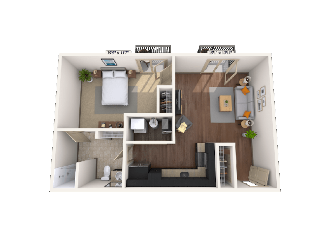 Soho floor plan