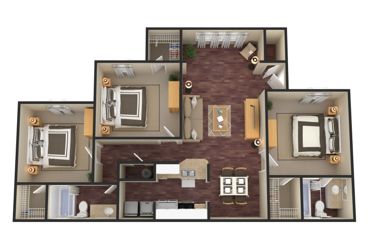 3 Bed 2 Bath Upgrade