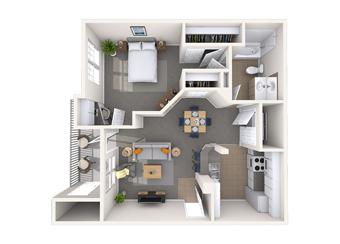 The Mesa floor plan