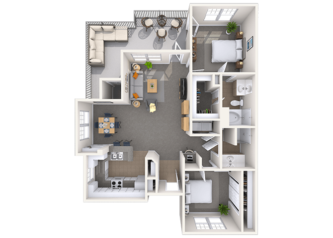 Triple Creek floor plan