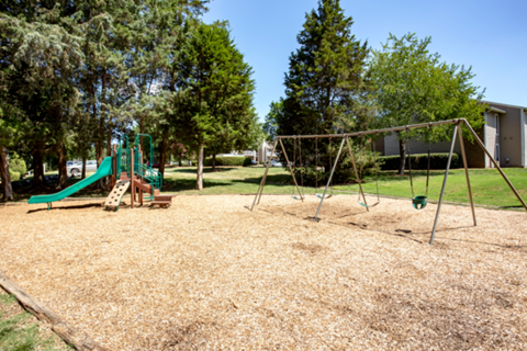 children's playground area