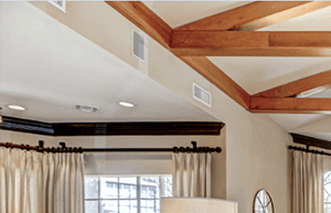 Resident Clubhouse entrance with lounge seating, fireplace, and business center