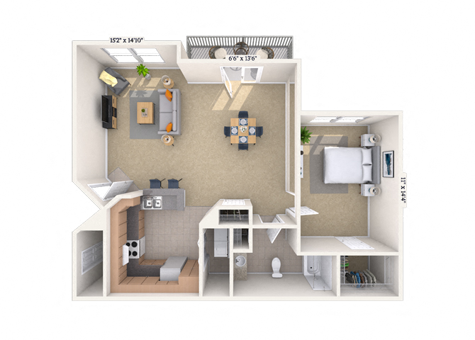 Soho floor plan