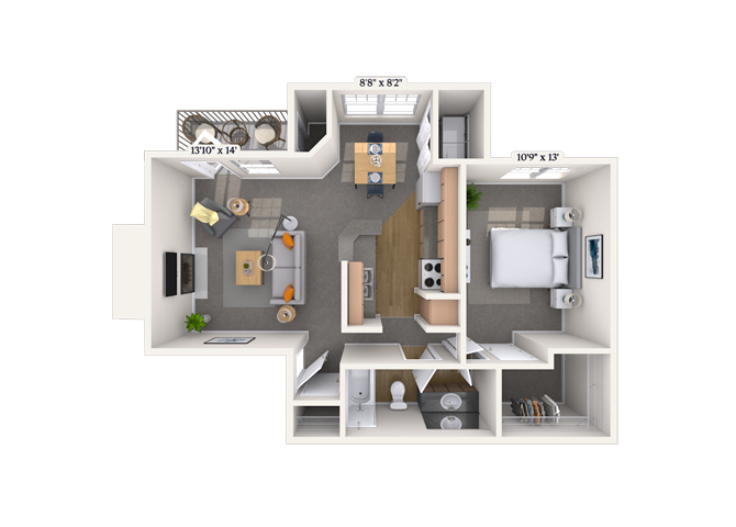 The Charlotte floor plan