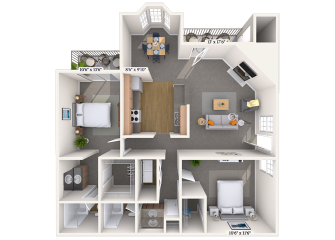 The Farrington floor plan