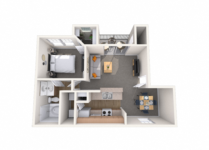 The Aspen floor plan
