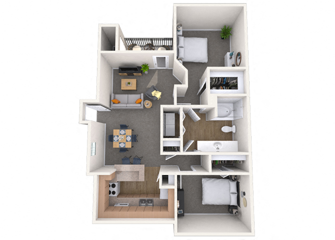 The Maple floor plan