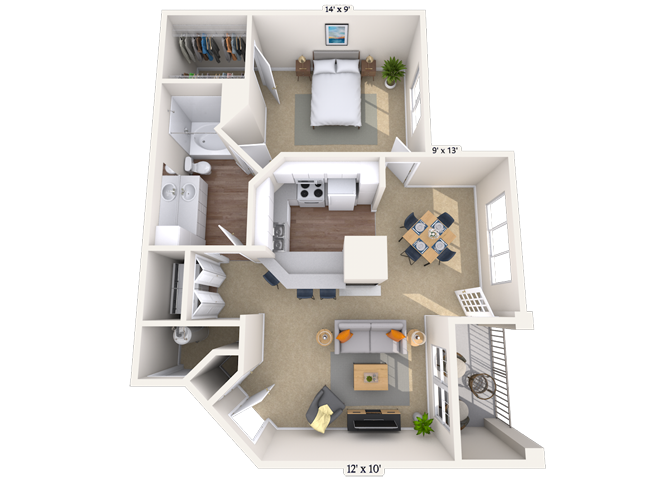 Addison floor plan