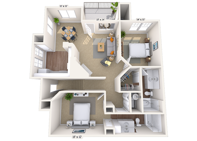 Brunswick floor plan