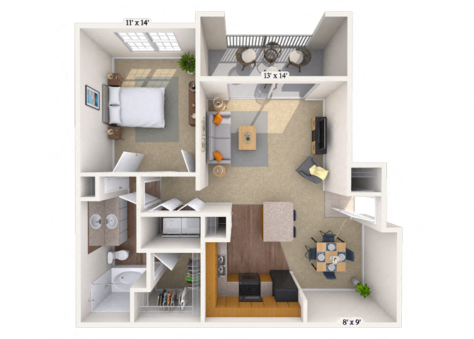 Alpine floor plan