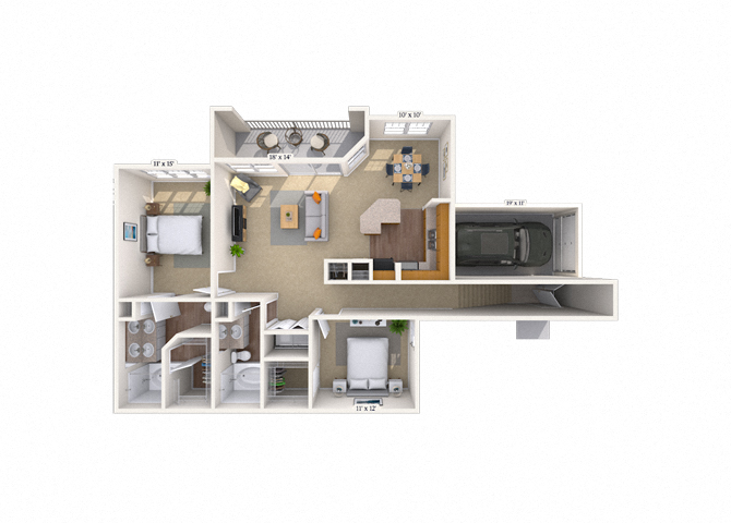 El Dora floor plan