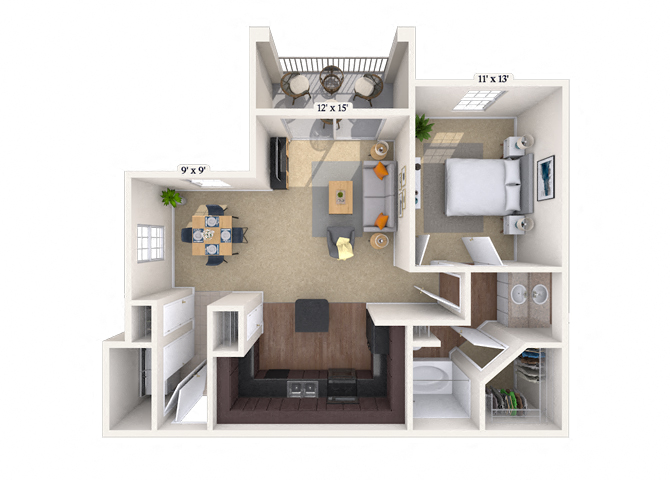 The Gleneagle floor plan