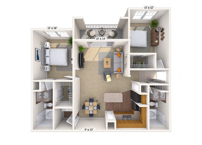 Summit floor plan