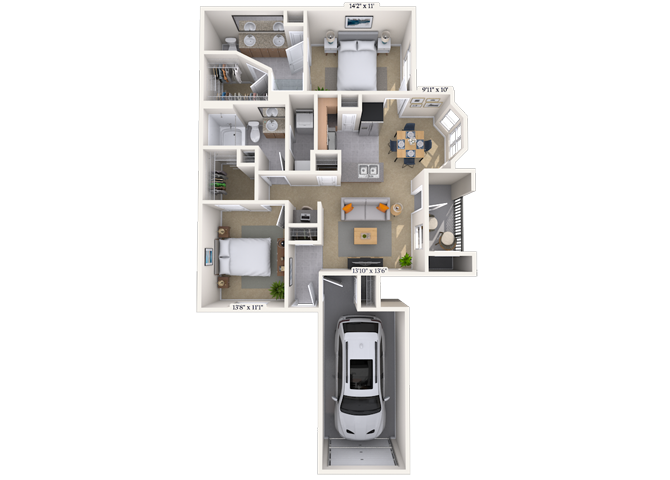 Redwood floor plan
