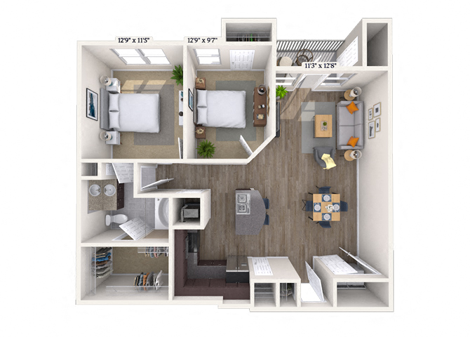 Raveneaux floor plan