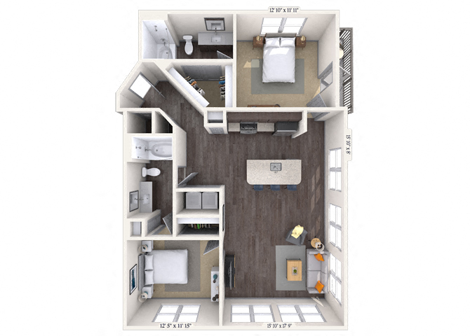 Vanderbilt floor plan