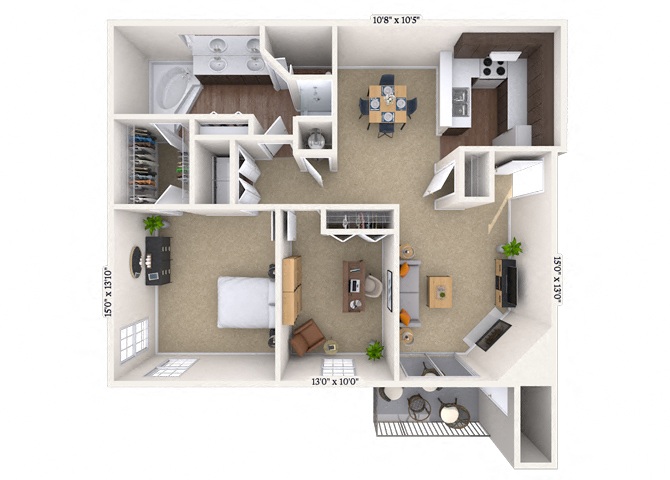 The Derby floor plan