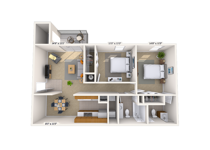 Palmetto floor plan