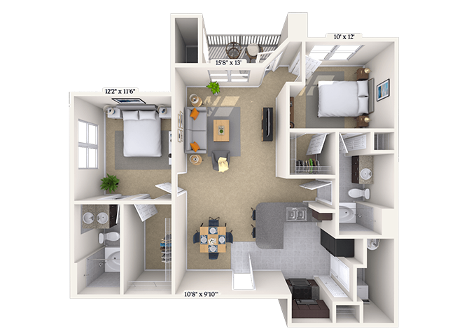 22B floor plan