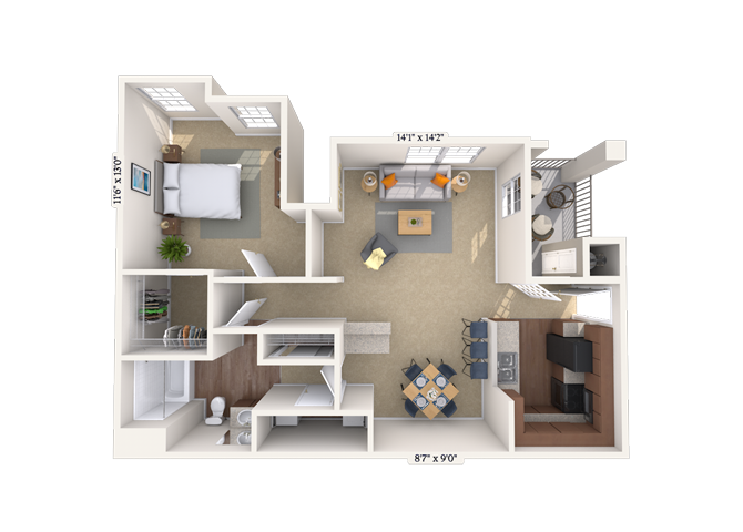 Mellini floor plan