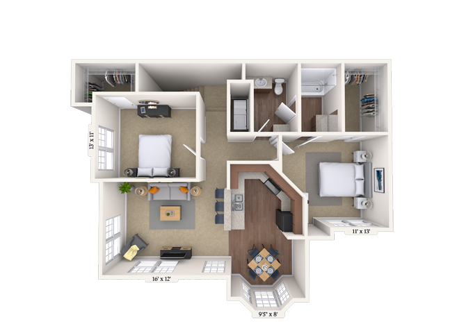 Serrano floor plan