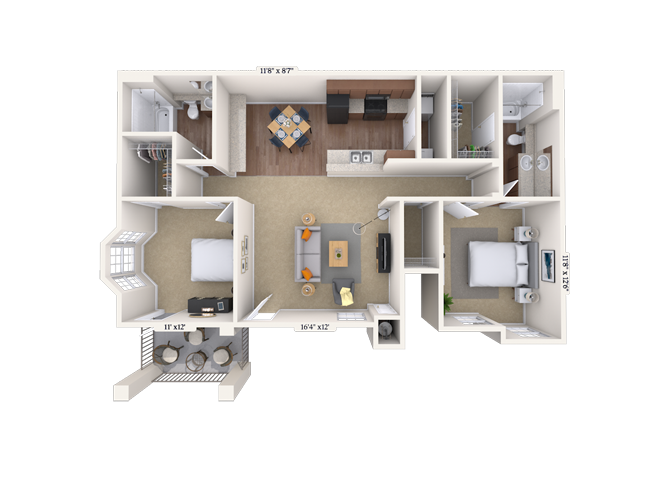 Terrano floor plan