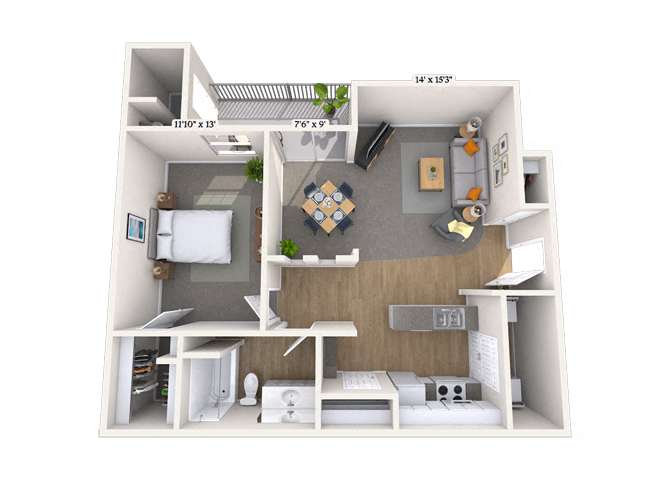 The Rimrock floor plan