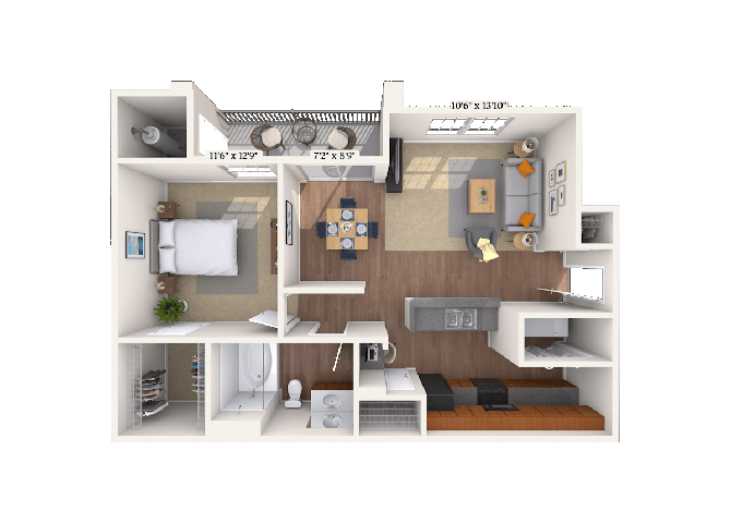 Capella floor plan