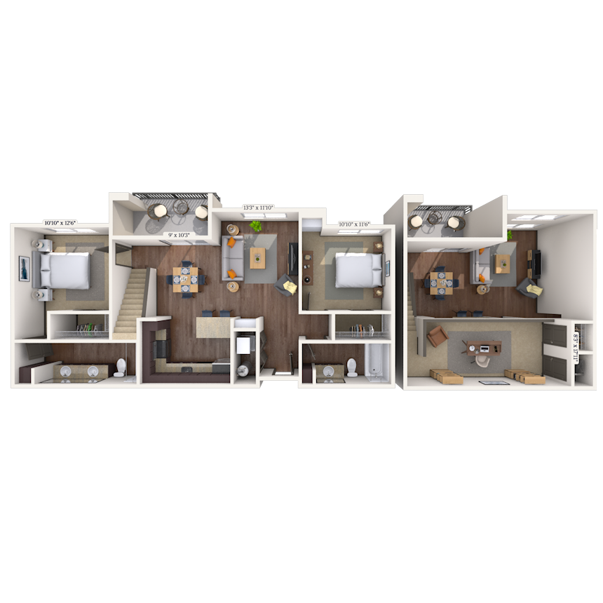 The Matisse floor plan