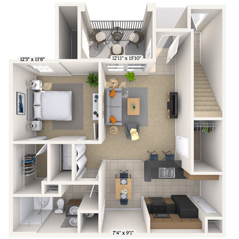 11B floor plan