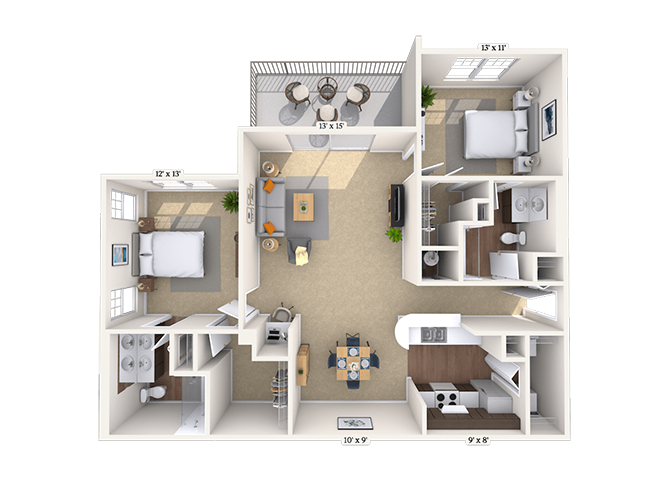 22B floor plan