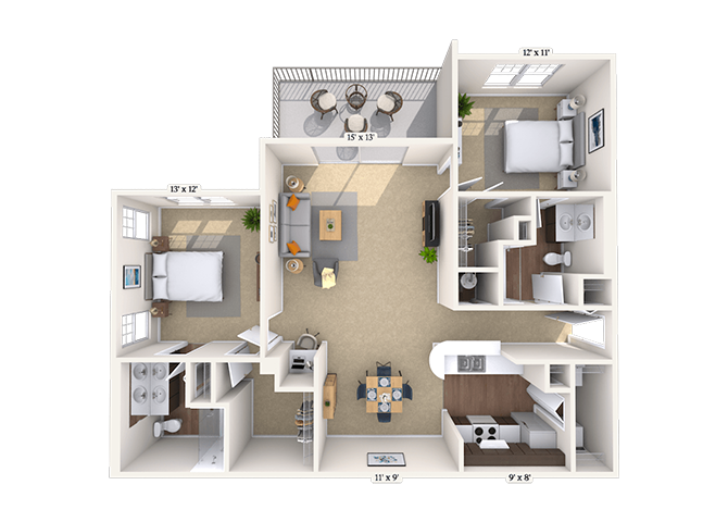 22C floor plan