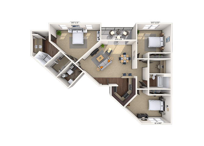 Carlyle floor plan