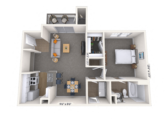 The Crestview floor plan
