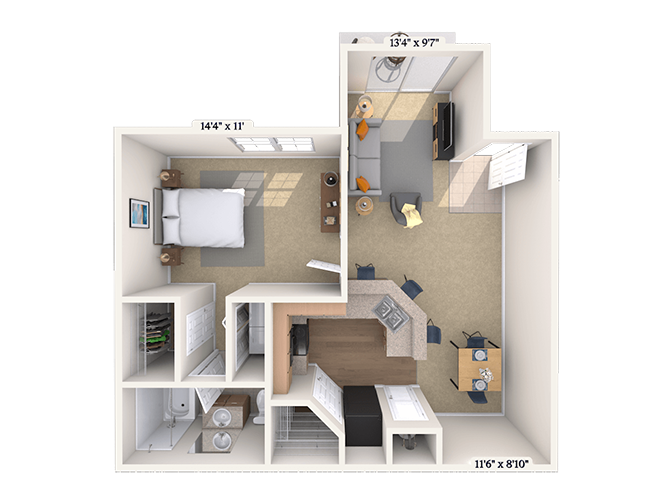 The Cypress floor plan