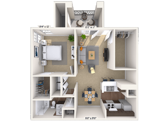 A1 floor plan