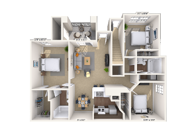 C1 floor plan