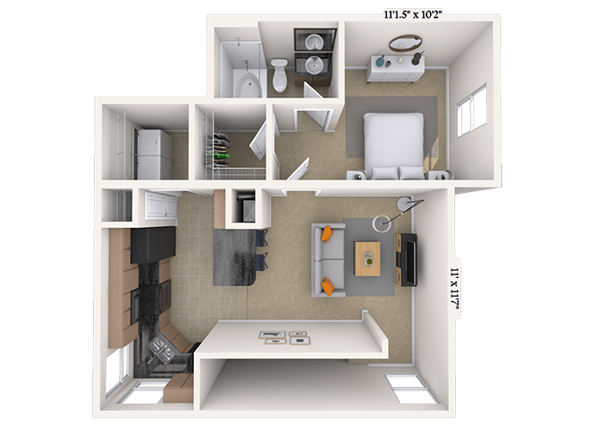 Delray floor plan