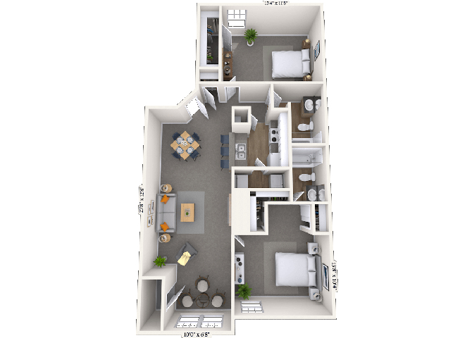 The Stratford floor plan