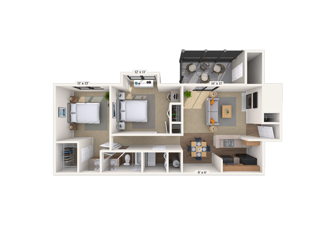 The Spinnaker floor plan