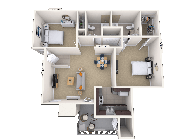 The Bristol floor plan