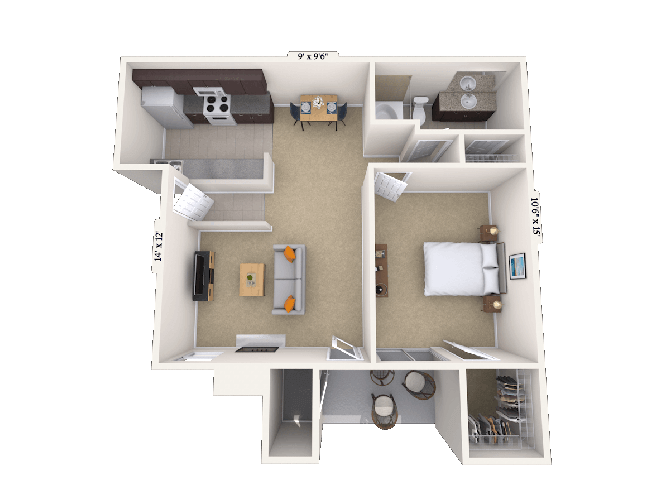 The Palladian floor plan
