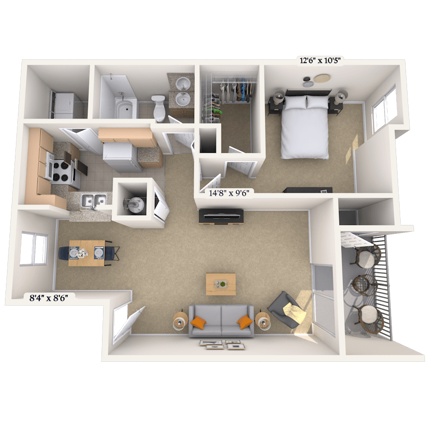 The Palm floor plan