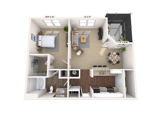 St George Light floor plan