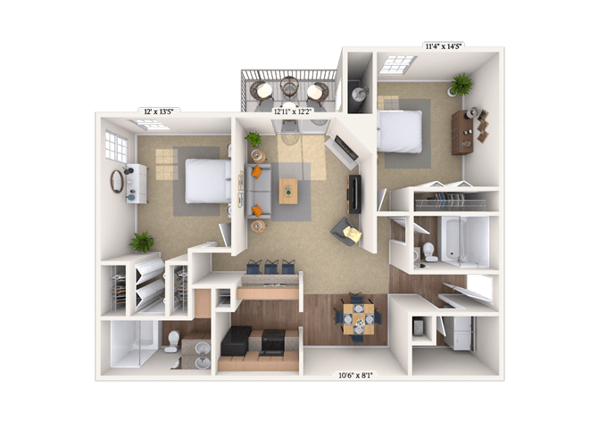 The Preakness floor plan