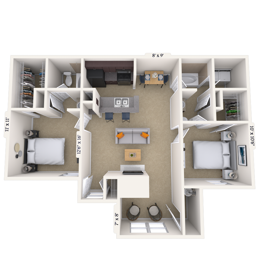 The Geneva floor plan