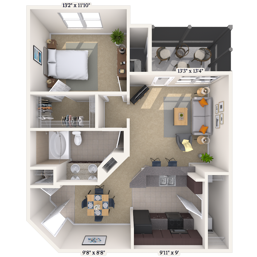 11C floor plan