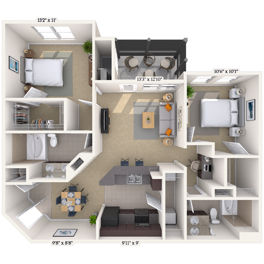 22B floor plan