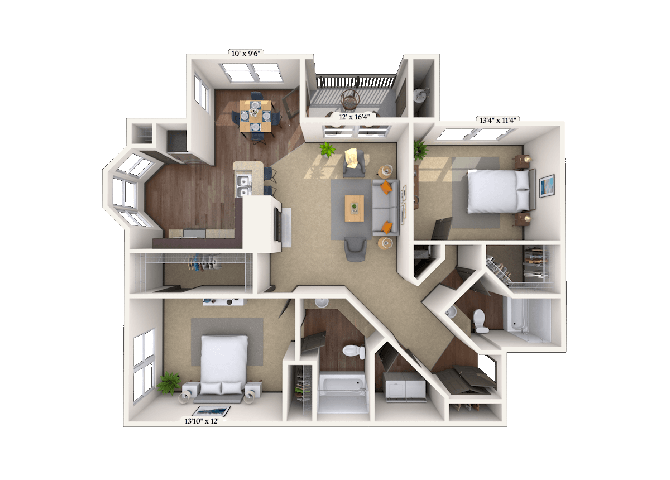 Bermuda floor plan