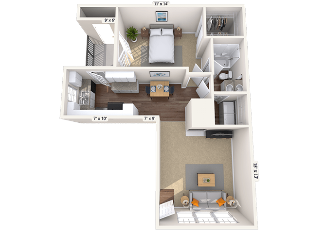 Astoria floor plan